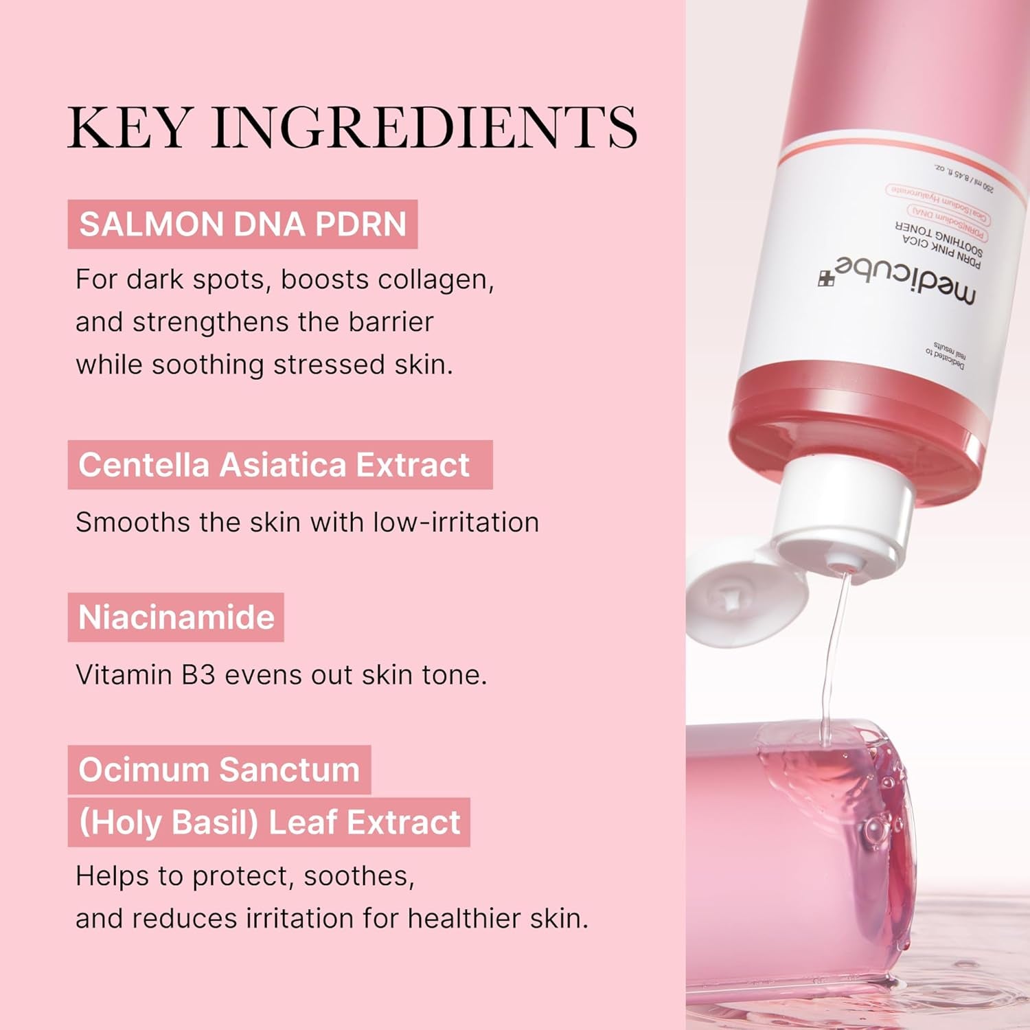 PDRN PINK CICA SOOTHING TONER 250Ml